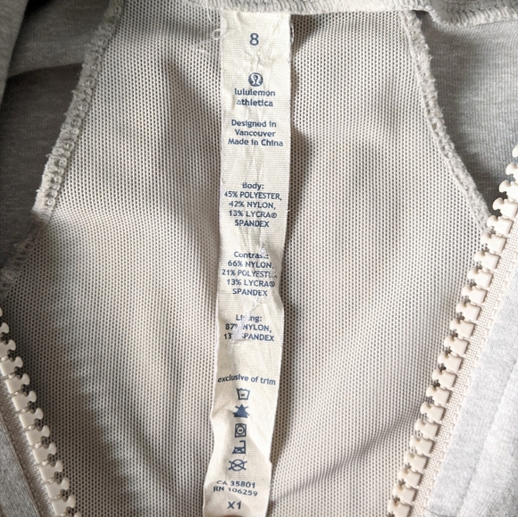 Lululemon Define jacket cream colour - Picture 6 of 9